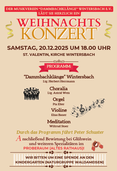 Aktuelles Dammbachklänge